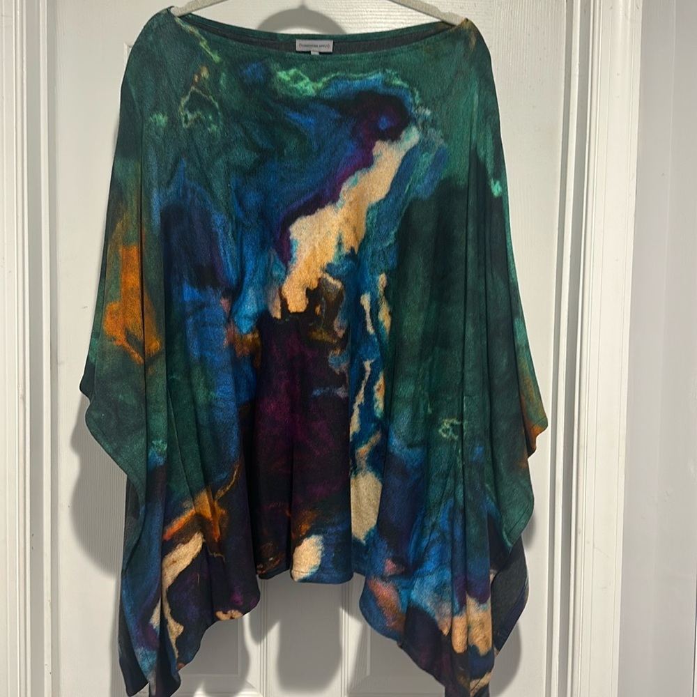 Anthropologie Conditions Apply Poncho, size M/L